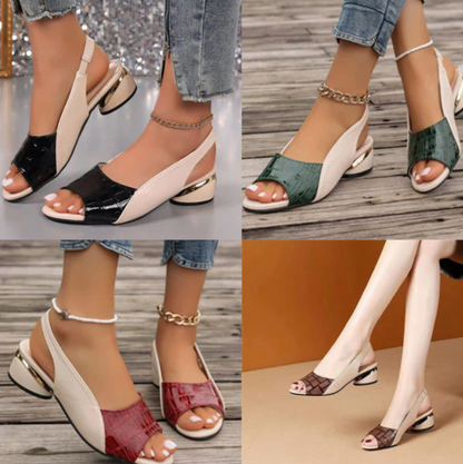 Elegante und bequeme Sandalen mit Absatz