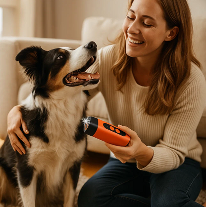 Hochwertiges Ultraschallgerät zur sanften Reduzierung von Hundegebell