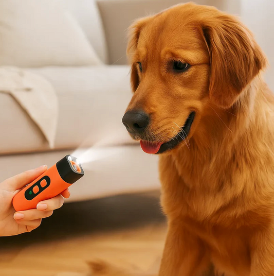 Hochwertiges Ultraschallgerät zur sanften Reduzierung von Hundegebell