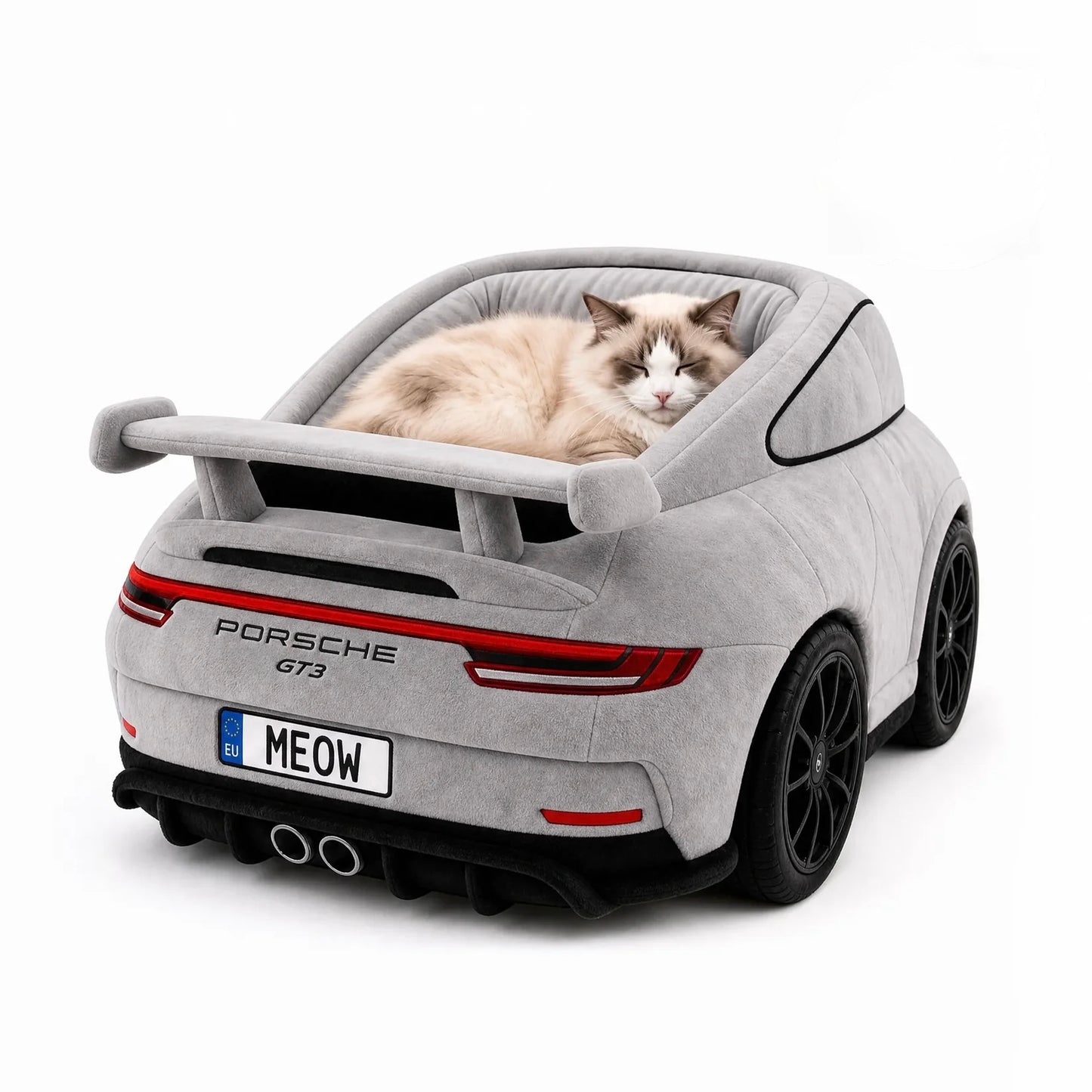 KITTYGARAGE-Luxus Katzenbett im Sportwagen-Look