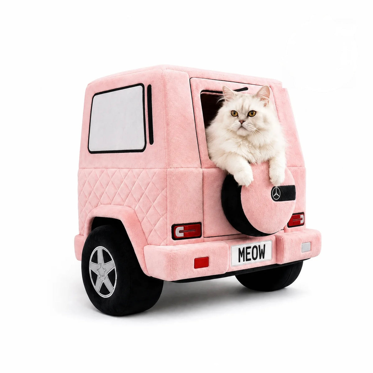 KITTYGARAGE-Luxus Katzenbett im Sportwagen-Look